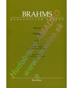 2219. J.Brahms : Waltzes op.39, Easy Edition (Bärenreiter)