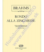 2191. J.Brahms : Rondo Alla Zingarese Arranged for Piano by Dohnányi E. (EMB)