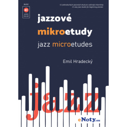 0067. E. Hradecký : Jazzové mikroetudy pro začínající klavíristy + Audio Online
