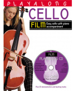4558. Playalong Cello Film - Easy Cello with Piano Accompaniment + CD
