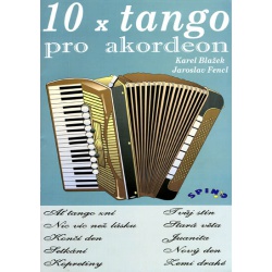0339. K.Blažek : 10 x tango pro akordeon