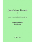 0356. J.Demjan : Ľudové piesne Slovenska I.