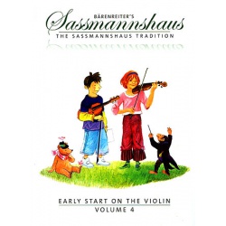 0420. K.Sassmannshaus - Early Start on the Violin Vol.4 (Bärenreiter)