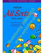 4437. M.Cohen : Violin All Sorts Initial - Grade I, easy pieces for violin and piano