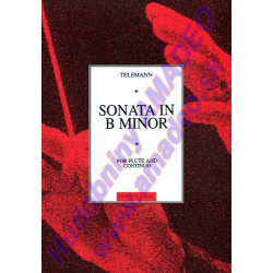 5358. G.Ph.Telemann : Sonata in B Minor for Flute & Continuo (Chester)