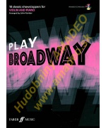 4548. J.Kember : Play Broadway - 10 Classic Showstoppers for Violin and Piano + CD (Faber)