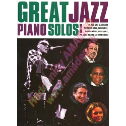 3516. Great Jazz Piano Solos - Book 2 (T.Monk, R.Charles, D.Ellington...) (Wise)