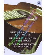 3057. L.Szendrey-Karper : Guitar Exercises and Pieces 4 (EMB)