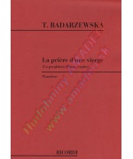 4875. T.Badarzewska : La priere dune vierge, pianoforte (Ricordi)