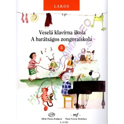 2901. Á.Lakos : Veselá klavírna škola 3 (EMB)