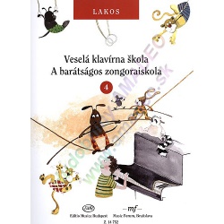 2902. Á.Lakos : Veselá klavírna škola 4 (EMB)