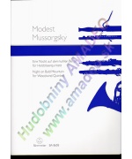 3461. M.Mussorgsky : Night on Bald Mountain for Woodwind Quintet, score and parts (Bärenreiter)