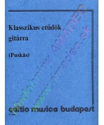 0513. T.Puskás : Classic Etudes for Guitar (EMB)