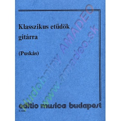 0513. T.Puskás : Classic Etudes for Guitar (EMB)