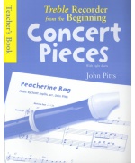 4957. J.Pitts : Treble Recorder From The Beginning - Concert Pieces (Teacher's Book)  (Music Sales)