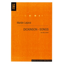 2642. M. Lejava: Dickinson Songs pre soprán (mezzosoprán) a klavír (Hudobný fond)