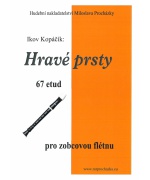 0707. I.Kopáčik : Hravé prsty 67 etud pro zobcovou flétnu