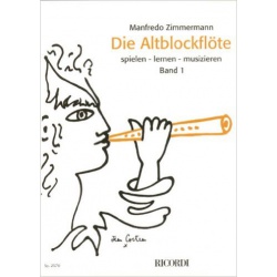4973. M.Zimmermann : Die Altblockflöte spielen - lernen - musizieren 1 + CD