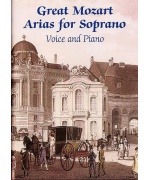 2646. W.A.Mozart : Great Mozart Arias For Soprano Voice/Piano