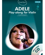 4440. Adele : Guest Spot Adele Playalong for violin includes