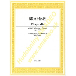 4789. J.Brahms : Rhapsodie g-Moll, Op. 79/2 (Schott)