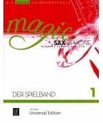 4923. Magic Saxophone - Der Spielband 1 Die Tenor saxophoneschule (Universal Edition)