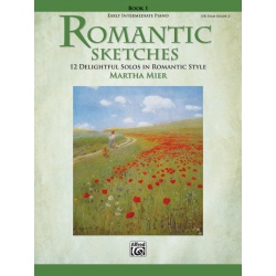 3504. M. Mier : Romantic Sketches Book 1