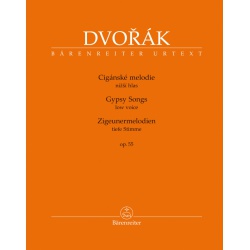 0651. A.Dvořák : Cigánske melódie nižší hlas (Gypsy Songs op. 55)