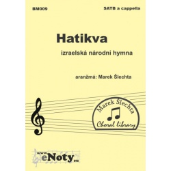 4697. Hatikva - izraelská píseň / SATB a cappella