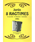 0309. S. Joplin : 8 Ragtimes for accordion