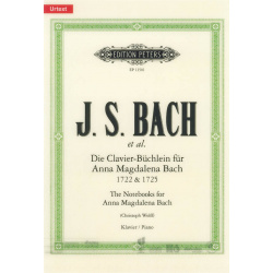 1631. Obal  - motív z obalu diela J.S. Bacha Kniha pre Anna Magdalena Bach