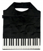 1651. Mini taška čierna  - klavír