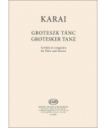 5284. J. Karai : Grotesker Tanz für Flöte und Klavier