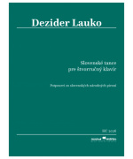 0189. D.Lauko : Slovenské tance pre štvorručný klavír