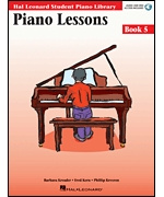 3537. Hal Leonard Student Piano Library - Piano Lessons Book 5 + link na bezplatne stiahnutie Audio a Midi Access includes 