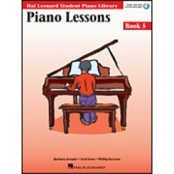 3537. Hal Leonard Student Piano Library - Piano Lessons Book 5 + link na bezplatne stiahnutie Audio a Midi Access includes 