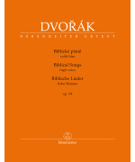 0678. A.Dvořák : Biblické písně op.99 - soprano (tenore) e piano