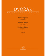 0679. A.Dvořák : Biblické písně op.99 - alto (baritono) e piano