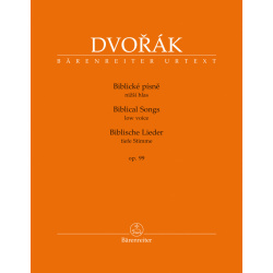 0679. A.Dvořák : Biblické písně op.99 - alto (baritono) e piano