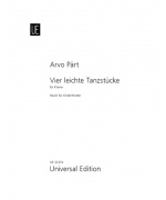 2175. A.Pärt : 4 leichte Tanzstücke für klavier