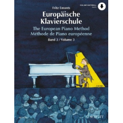 0240. F.Emonts : Europäische Klavierschule Band 3 + online materiál