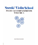 0968. Suzuki : Violin School - Piano Accompaniments vol.5