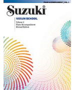 0925. Sh.Suzuki : Violin school vol.1 - Piano Accompaniments