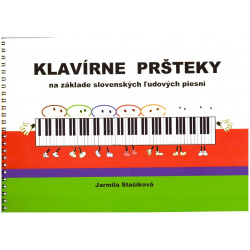 0025. J. Stašíková : Klavírne pršteky ( na základe slovenských ľudových piesni)