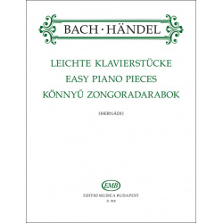 2194. E.C.P. Bach – J.S.Bach, F.W. Bach – G.F.Händel : Easy Piano Pieces