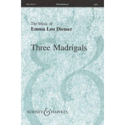 0658. E.L. Diemer : Three Madrigals