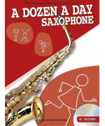 4911.  A Dozen A Day Saxophone + CD