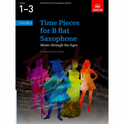 4912. Time Pieces For B Flat Saxophone Volume 1 (Music Sales)