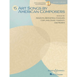 0618. 15 Art Songs by American Composers + CD