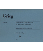 4711 .E. Grieg : Norwegian Dances op. 35 for Piano Four-hands